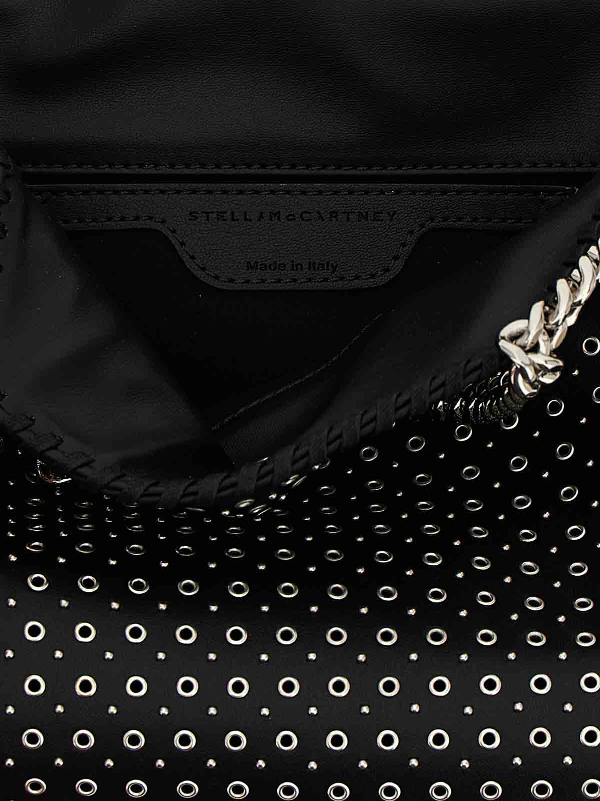 Stella Mccartney Mini Falabella Handbag In Black