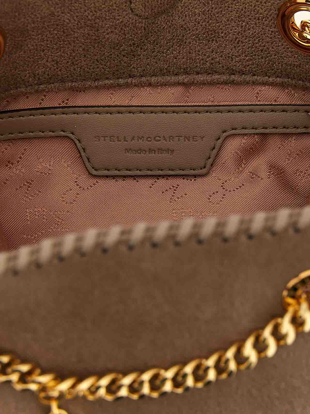 Stella Mccartney Falabella Bucket Bag In Sand