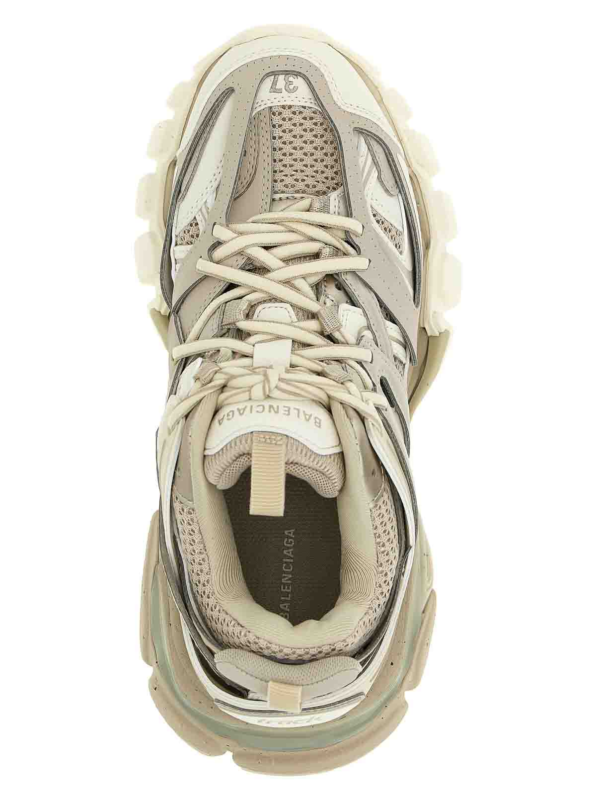 Balenciaga Track Sneakers In Gold