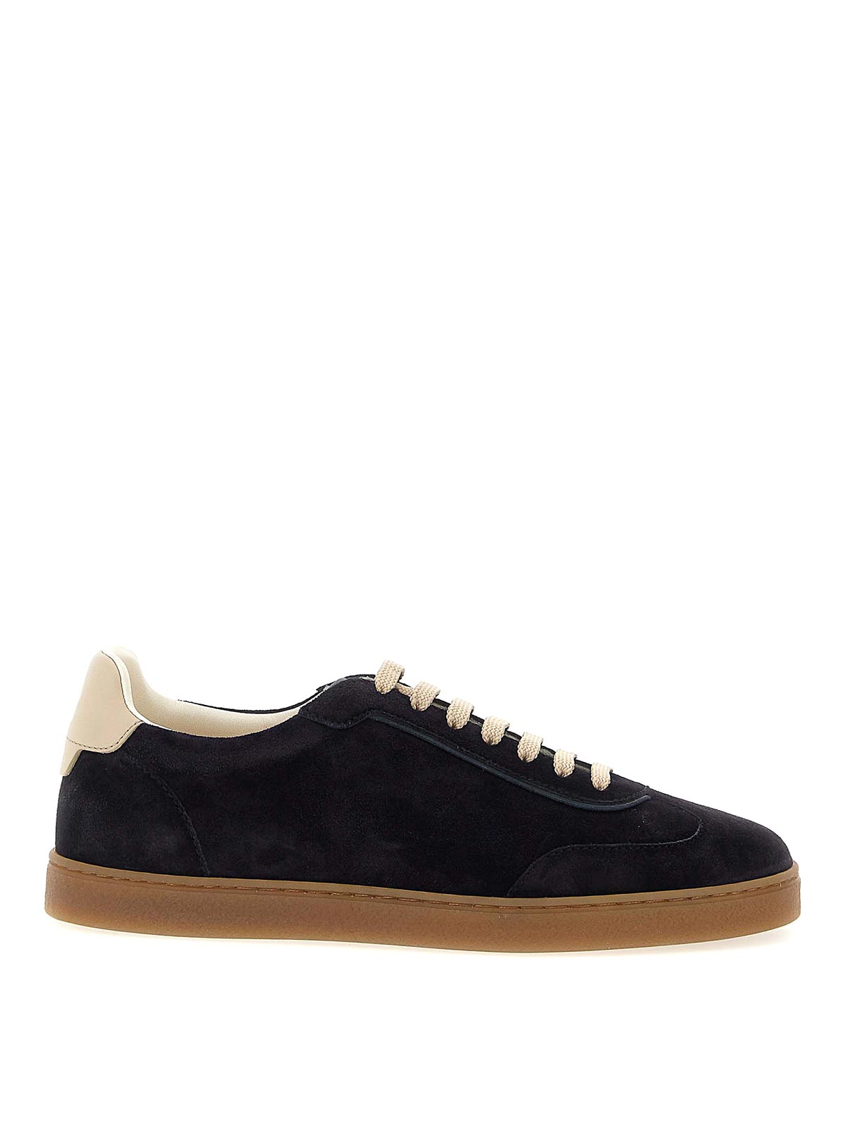Brunello Cucinelli Pair Of Sneakers In Blue