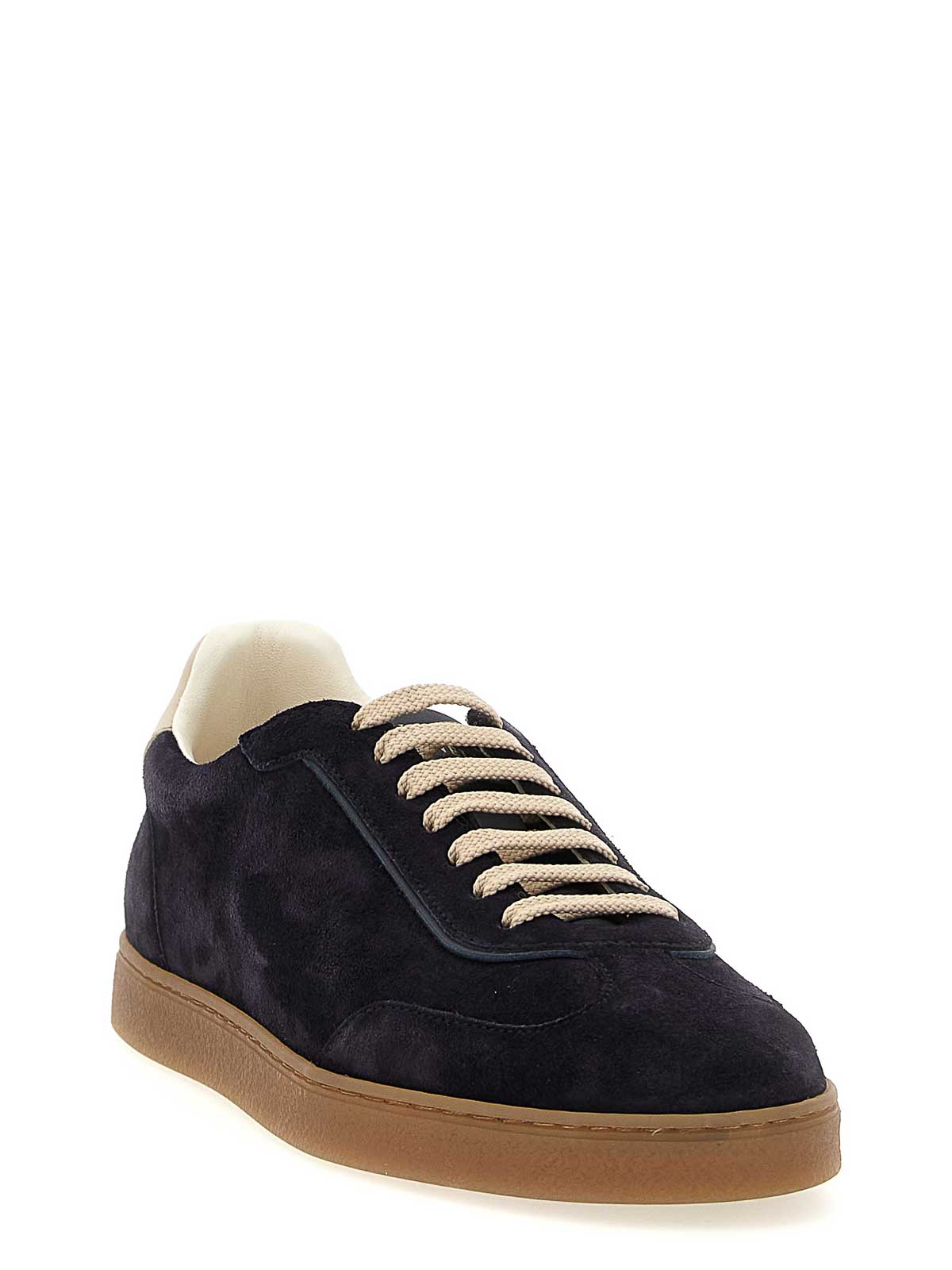 Brunello Cucinelli Pair Of Sneakers In Blue