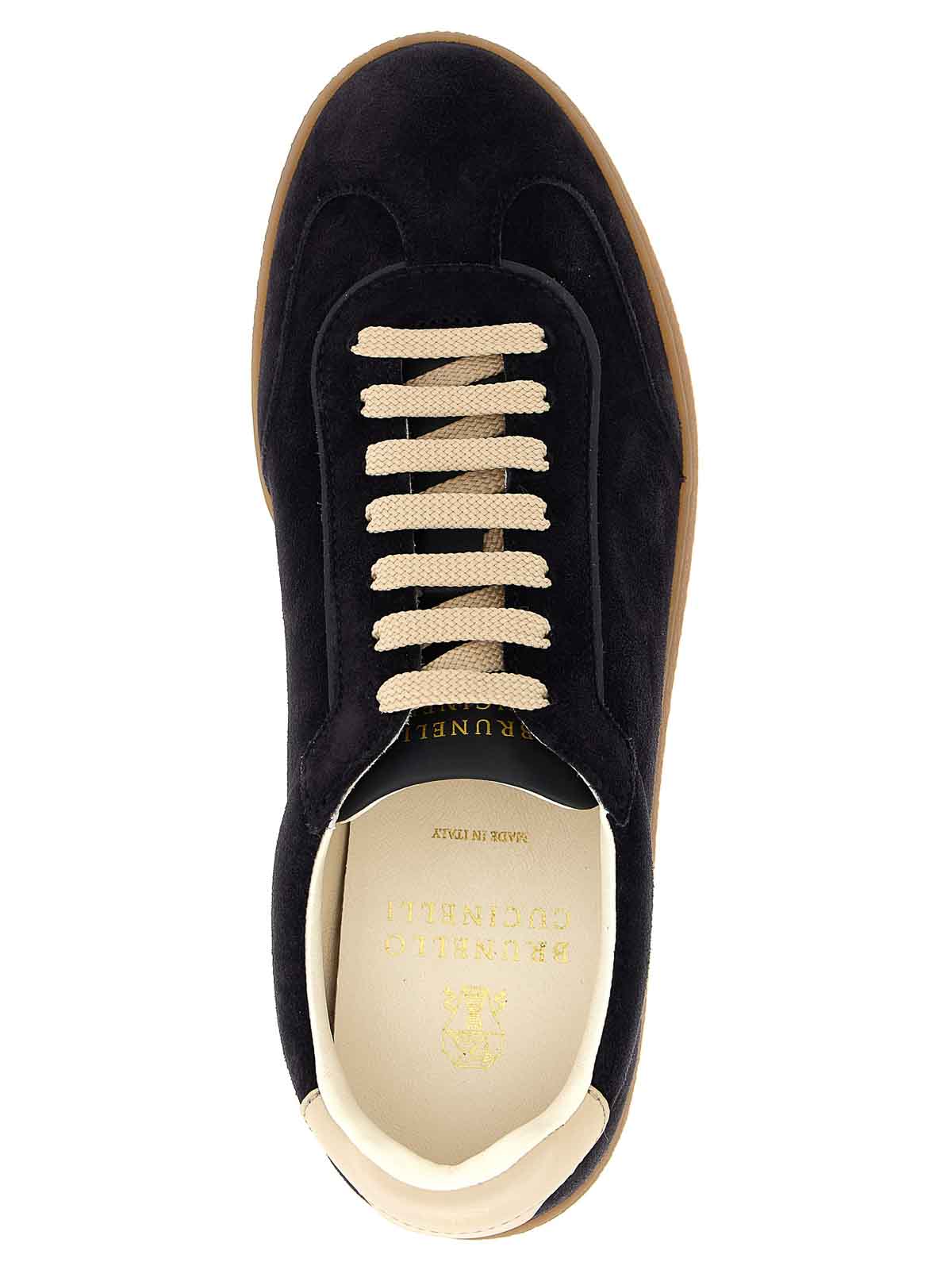 Brunello Cucinelli Pair Of Sneakers In Blue
