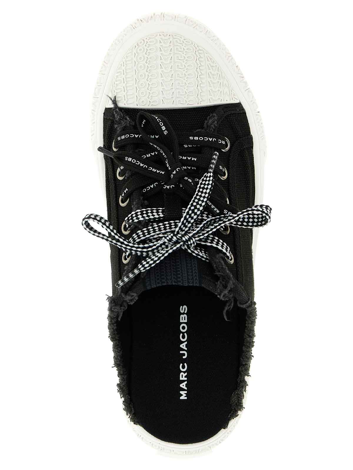 Marc Jacobs The Sneaker Mule Sneakers In Black