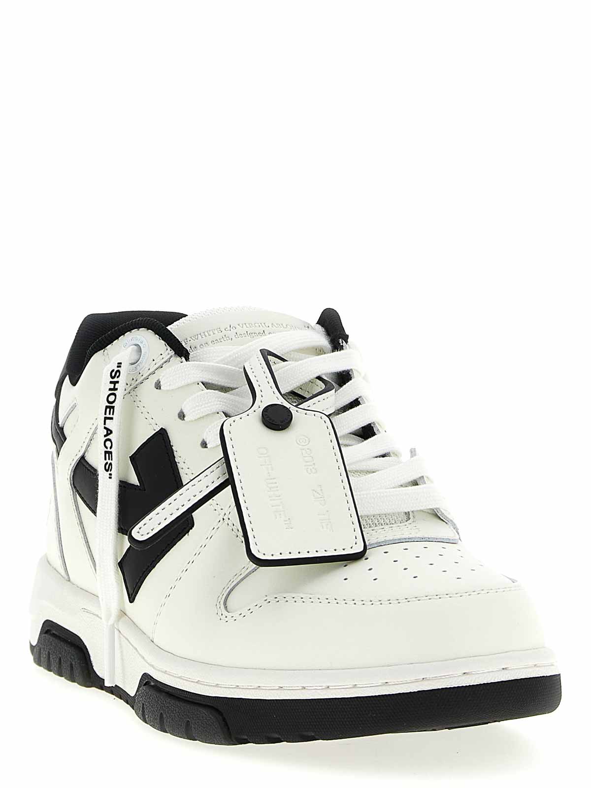 Off-white Out Of Office Calf Leather Sneakers In White