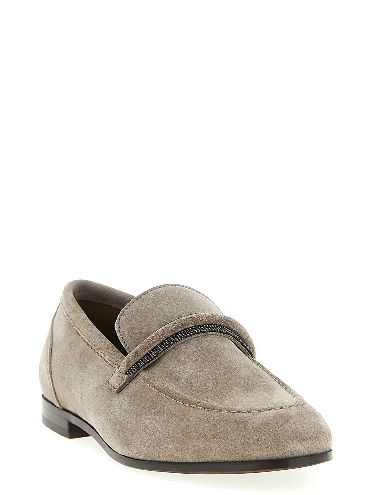 BRUNELLO CUCINELLI ベージュ ローファー Brunello Cucinelli ローファー - ベージュ | MZUSILN312C2683