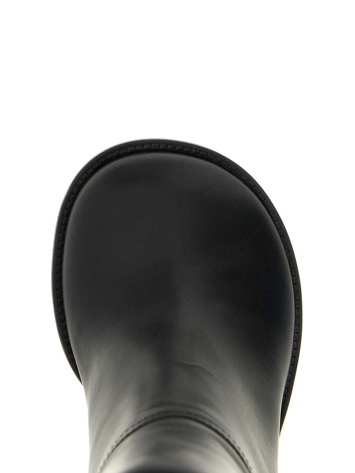 Dries Van Noten Curved Wedge Heel Boots Boots And Ankle Boots Black In Black