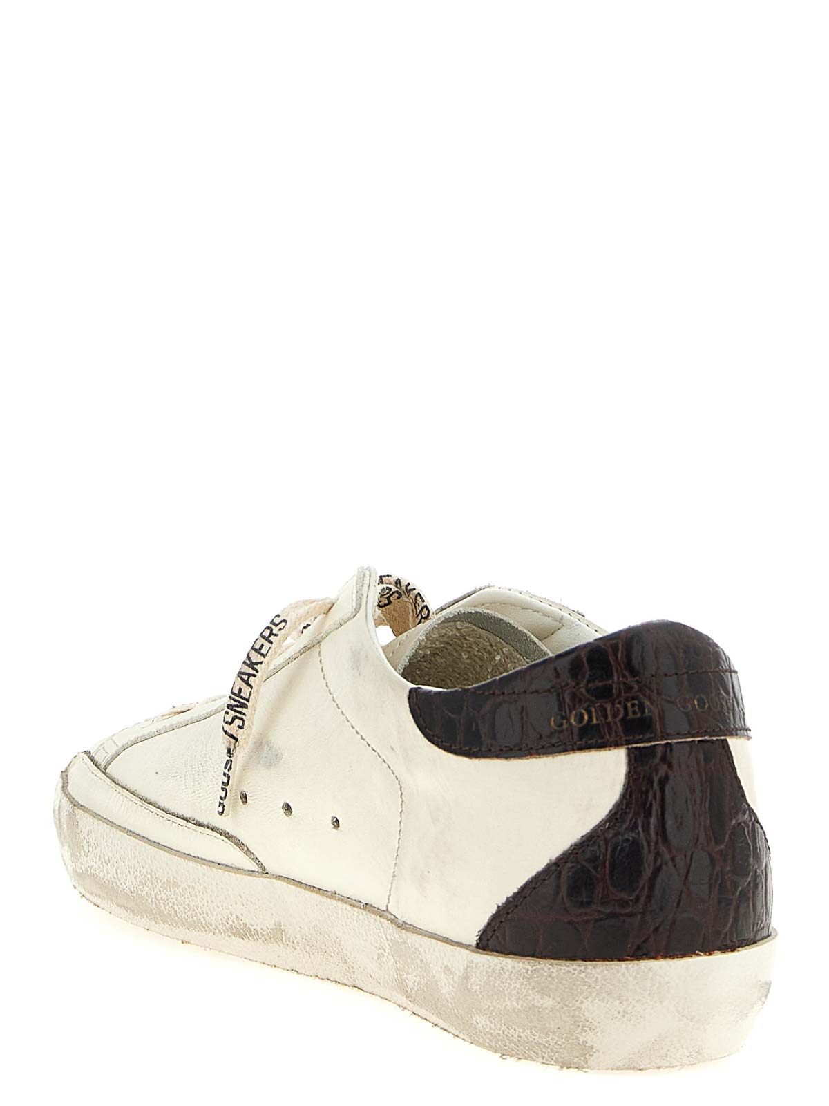 Golden Goose Deluxe Brand Women Super Star Leather Sneakers In Neutral