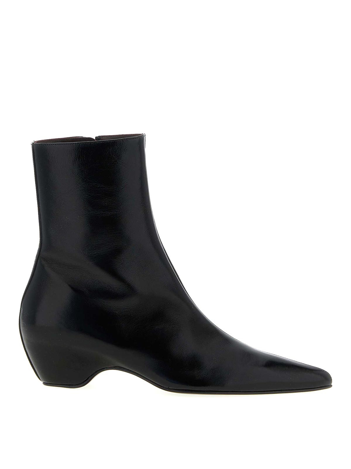 Khaite Sybil Ankle Boots In Black