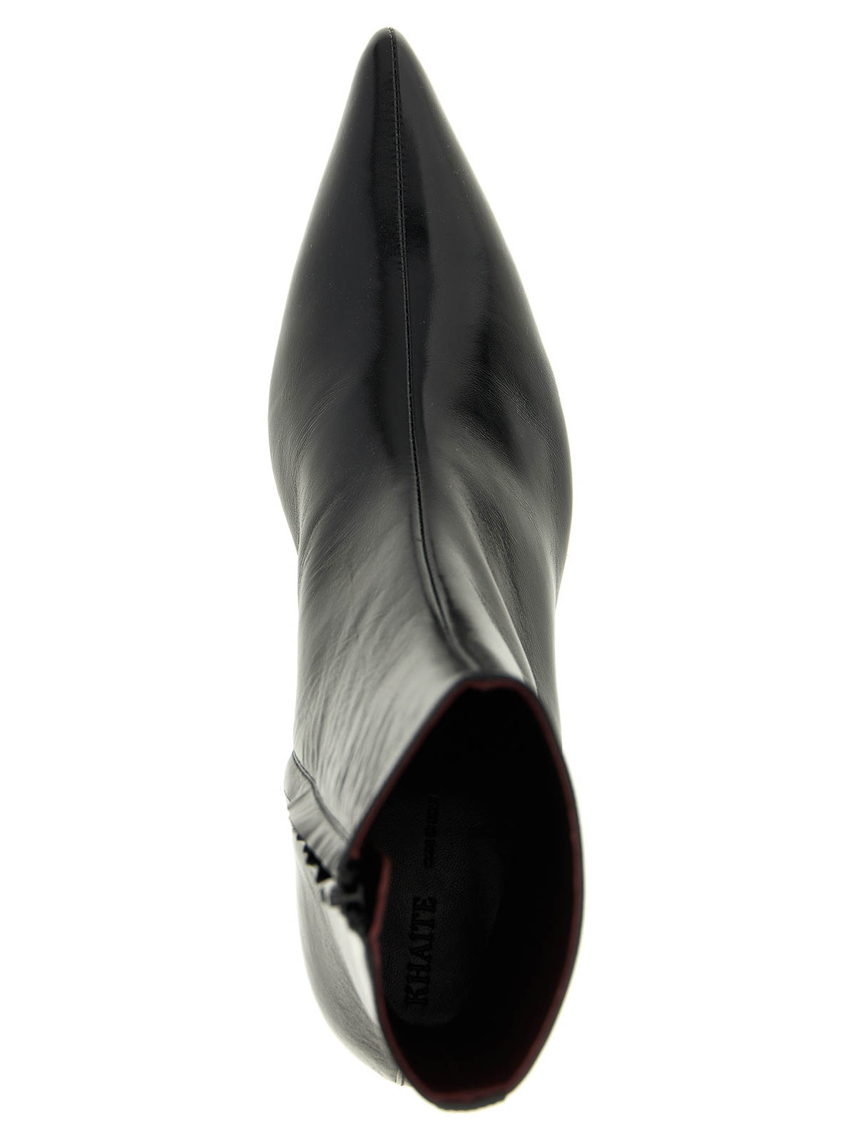Khaite Sybil Ankle Boots In Black