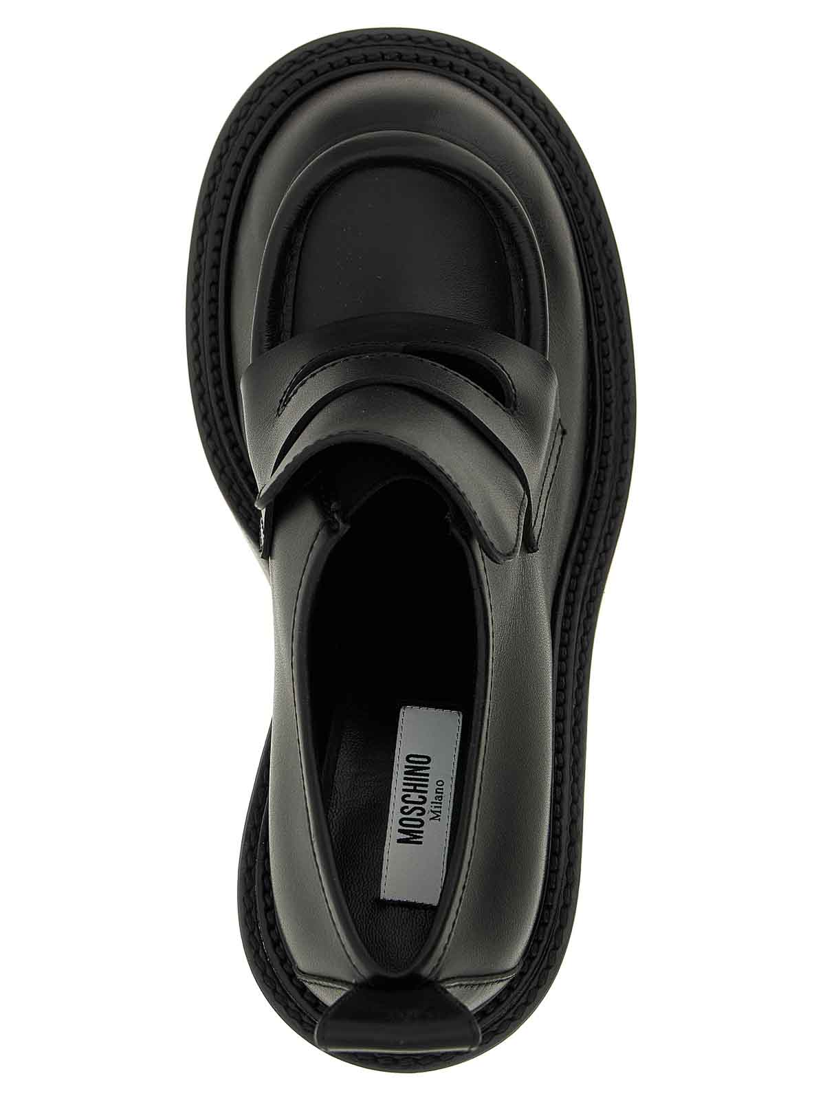 Moschino Olivia Loafers In Black