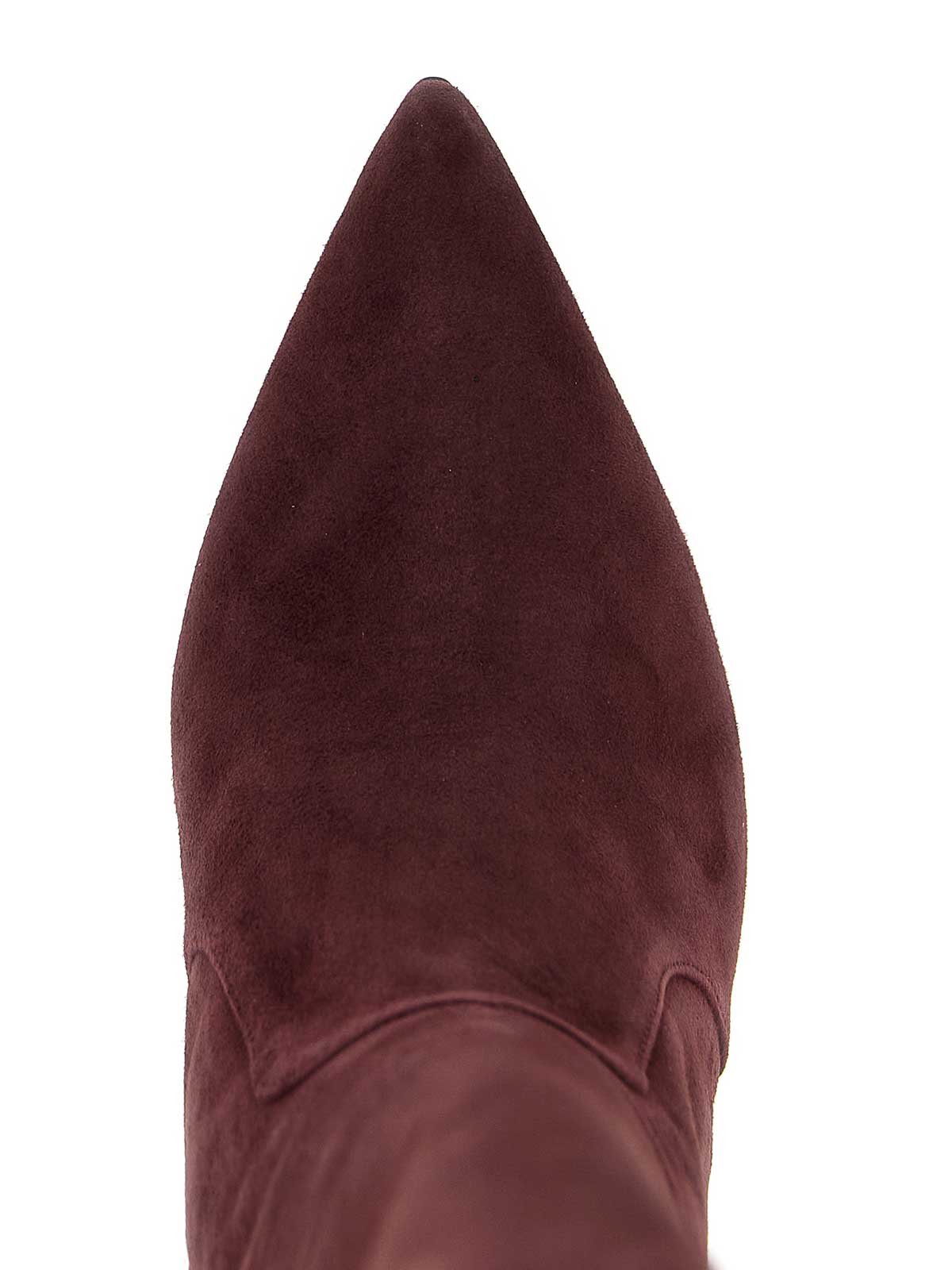 Stuart Weitzman 85mm Vinnie Side-zip Boots In Red