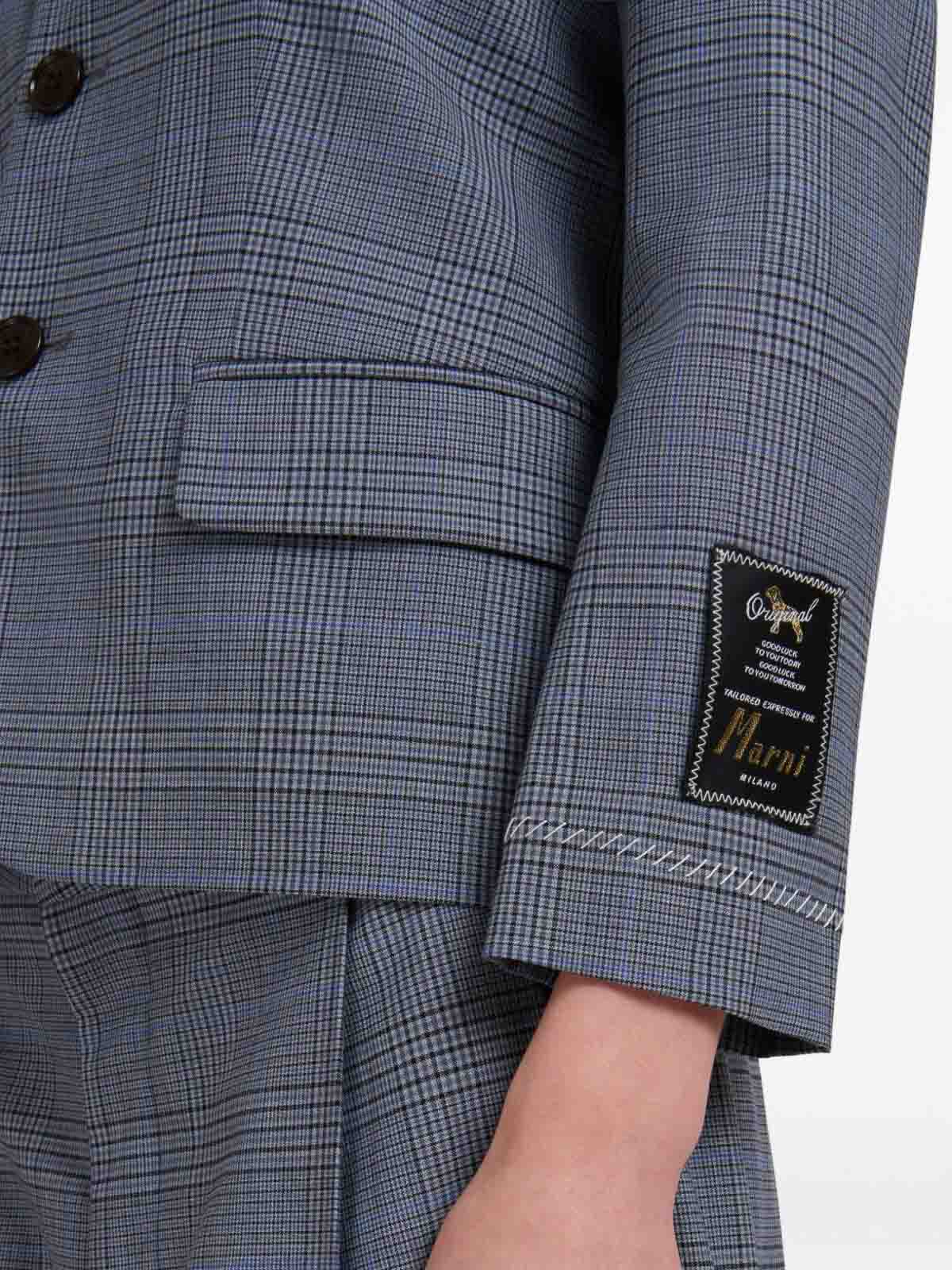 Marni Blazer For Paintings In Blue