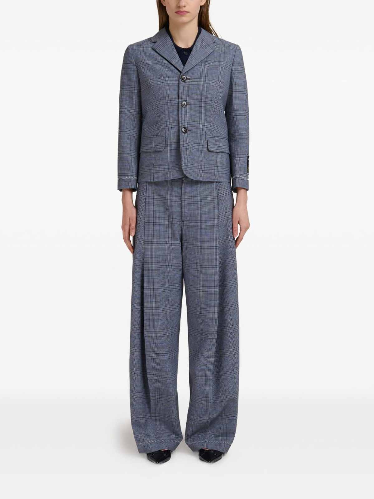 Marni Blazer For Paintings In Blue
