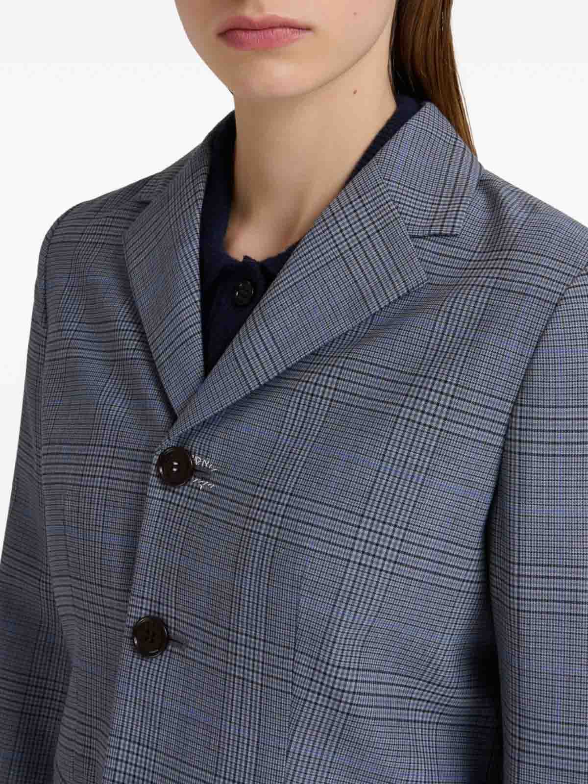 Marni Blazer For Paintings In Blue