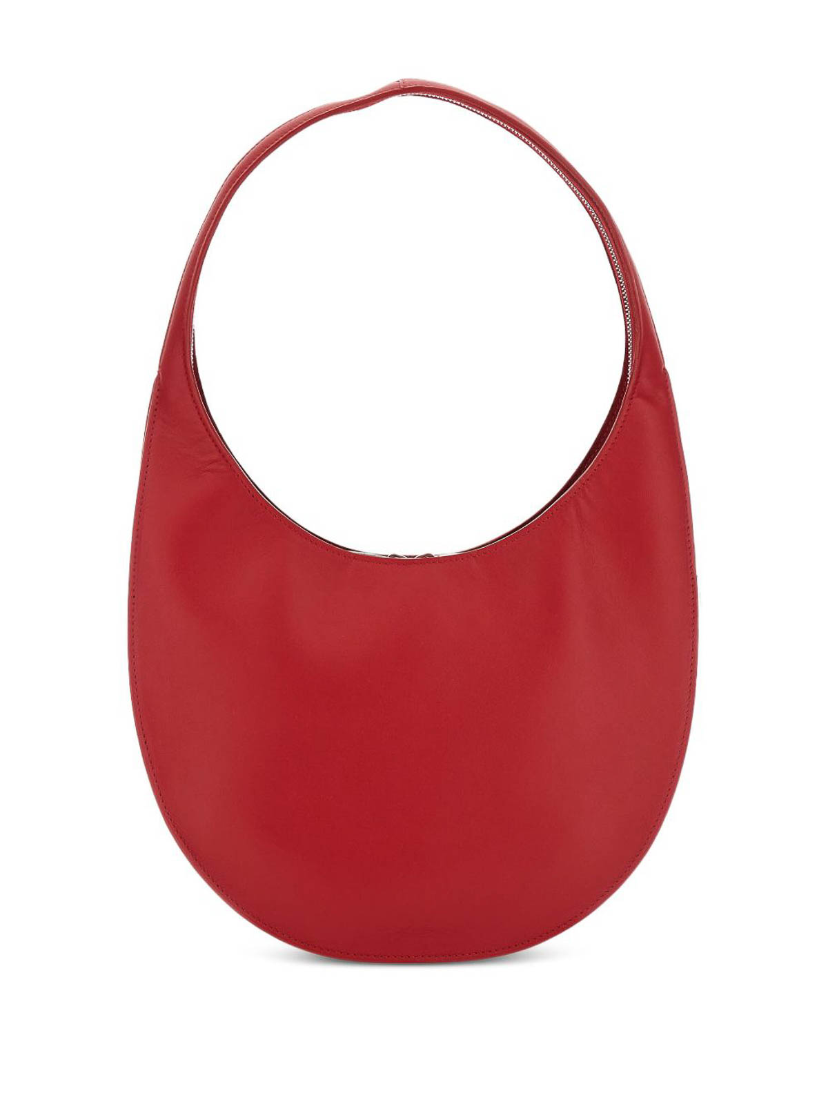 Coperni Logo Detailed Medium Soft Tote Bag In Red