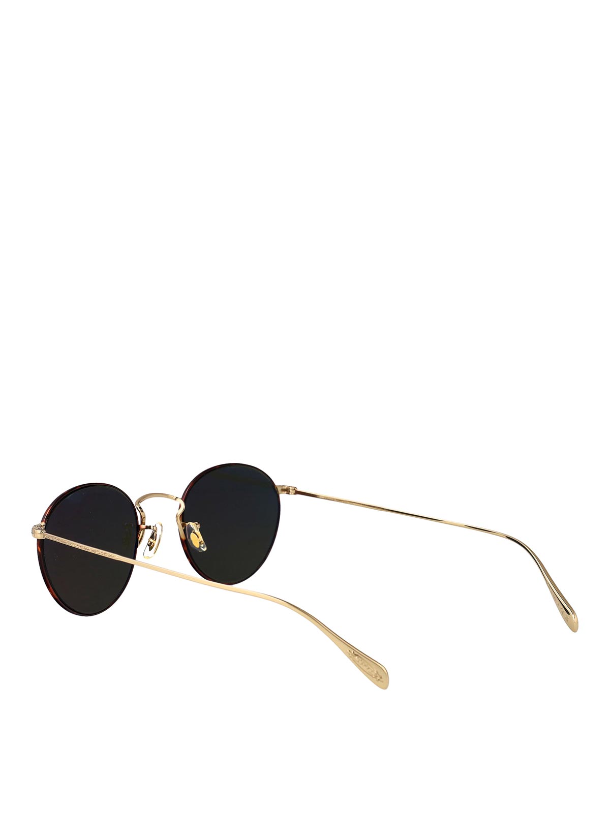 Oliver Peoples Coleridge Clip Sunglasses In Green