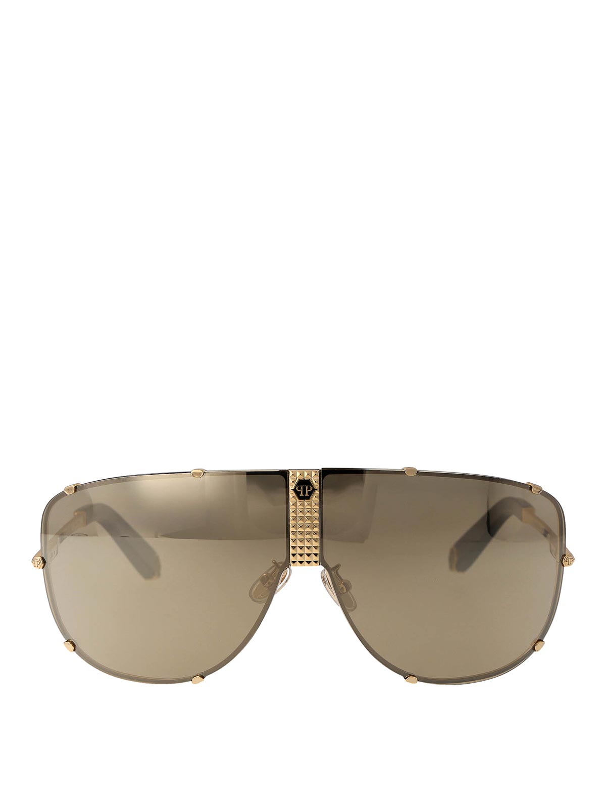Philipp Plein Sunglasses In Gold