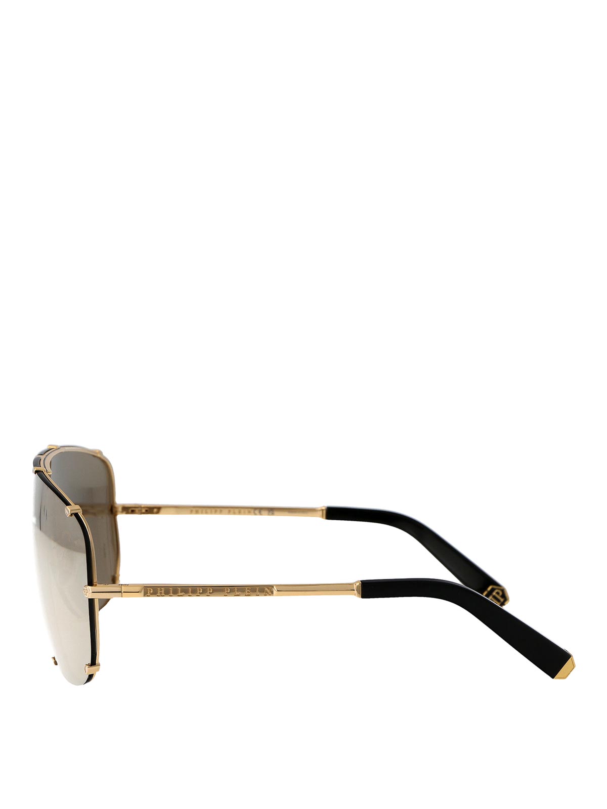 Philipp Plein Sunglasses In Gold