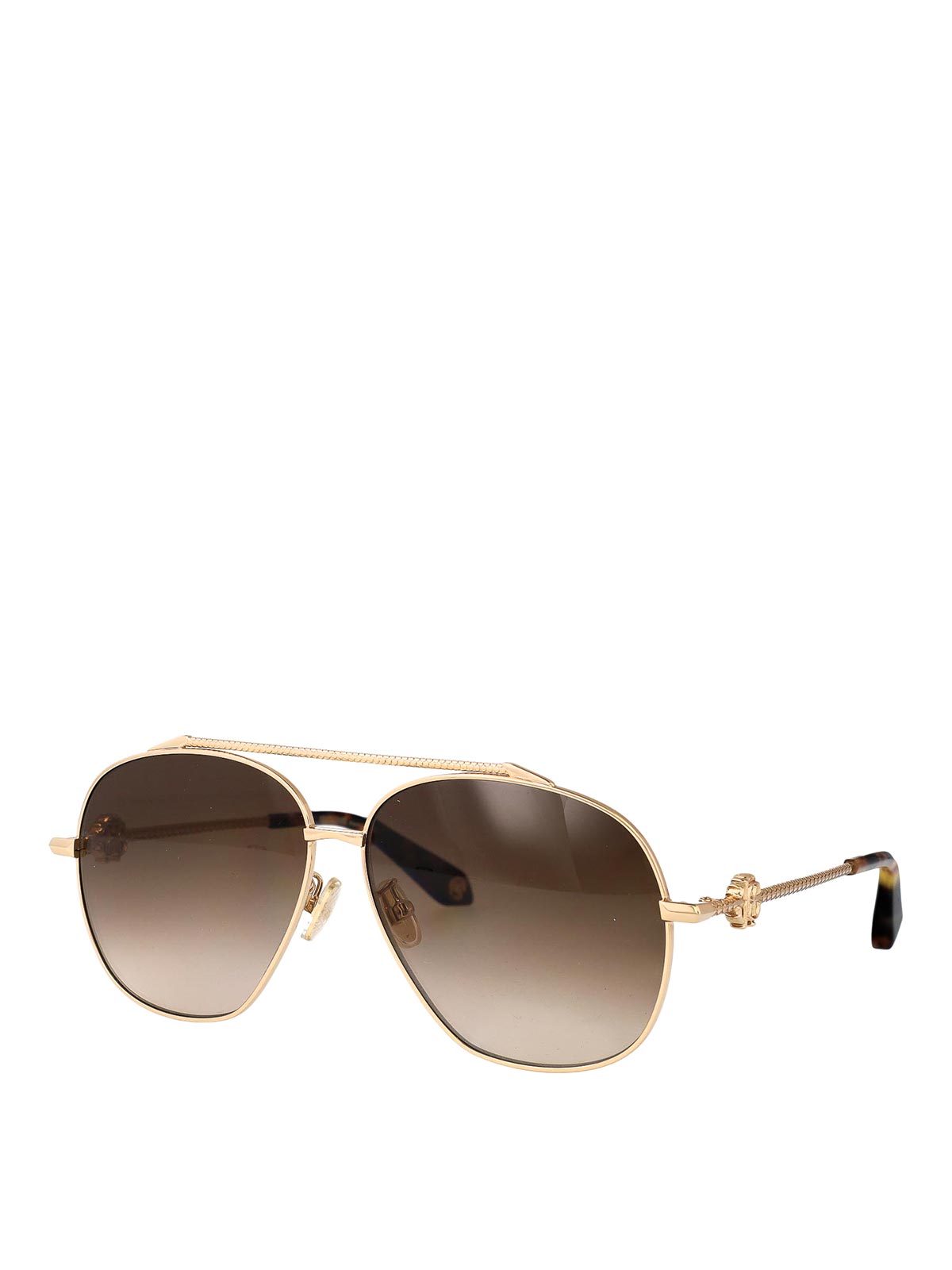 Roberto Cavalli Sunglasses In Gold