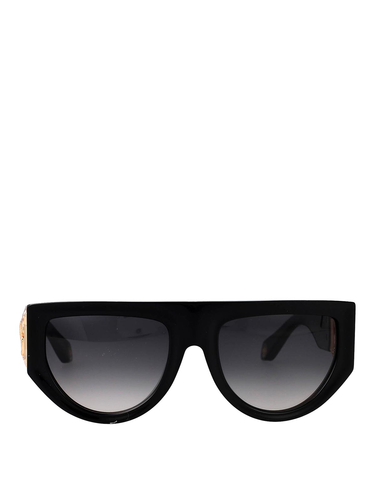 Roberto Cavalli Src063 Sunglasses In Black