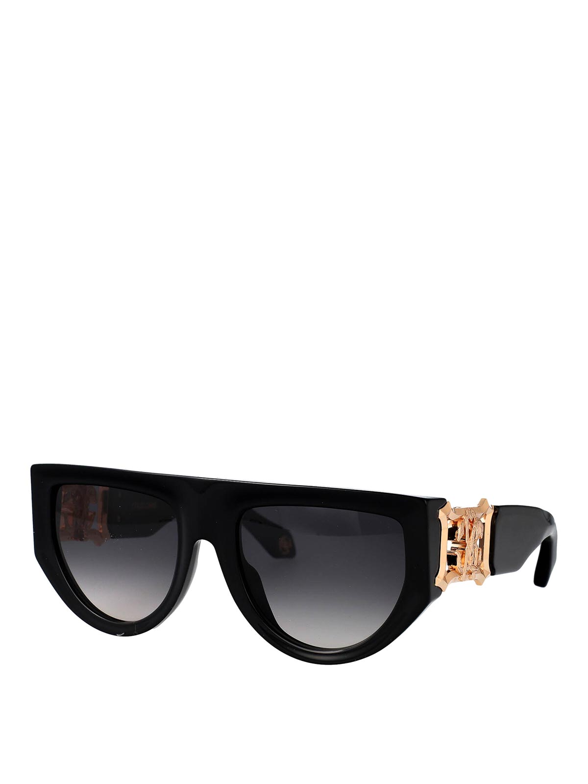 Roberto Cavalli Src063 Sunglasses In Black