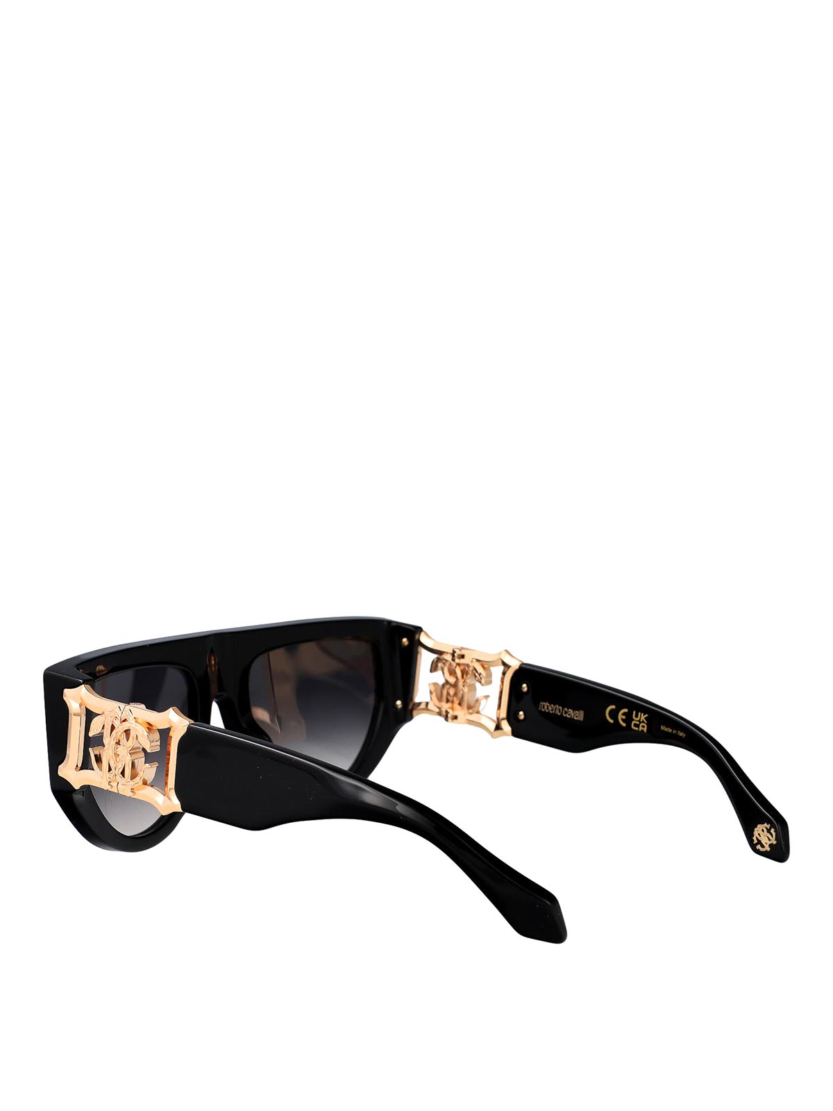 Roberto Cavalli Src063 Sunglasses In Black