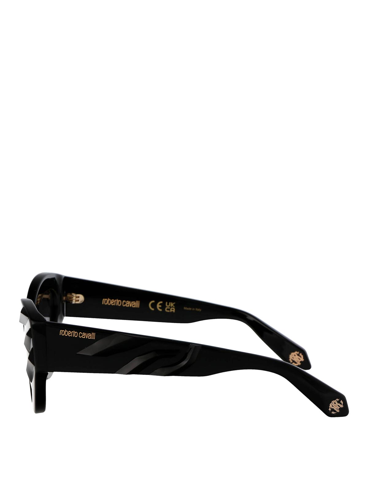 Roberto Cavalli Src009v Sunglasses In Black