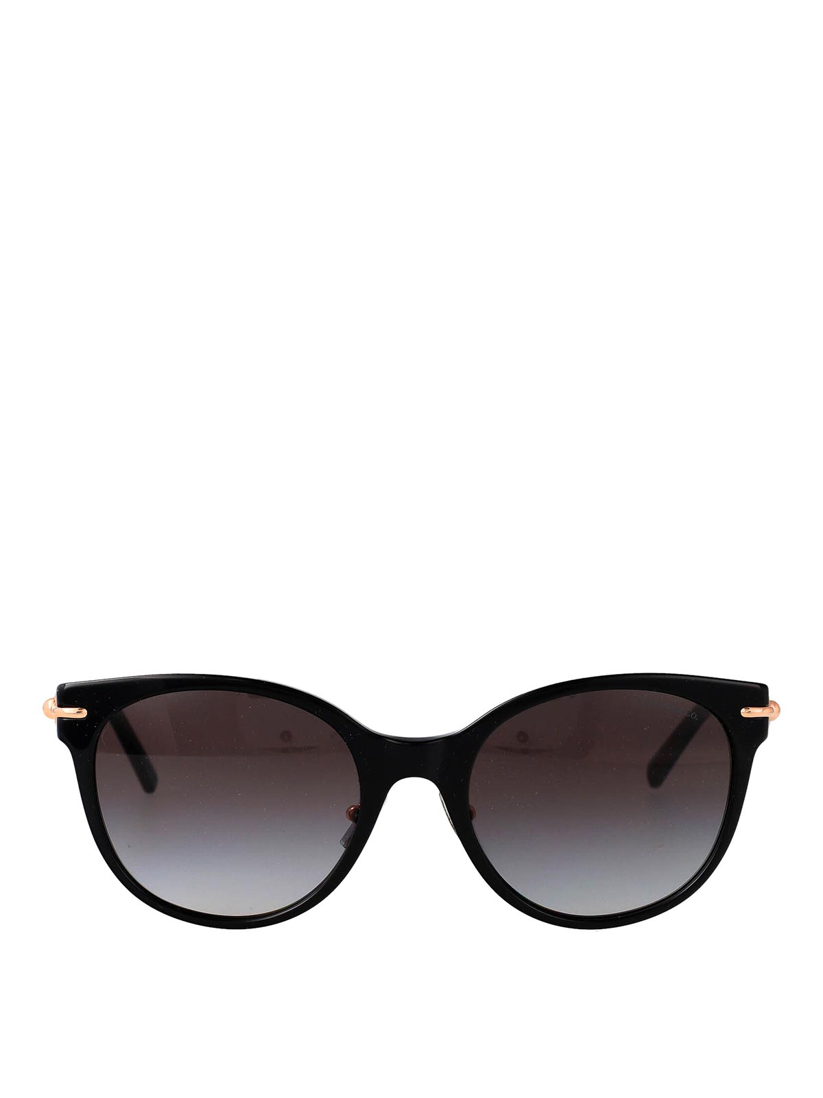 Tiffany & Co Black Acetate Sunglasses In Black