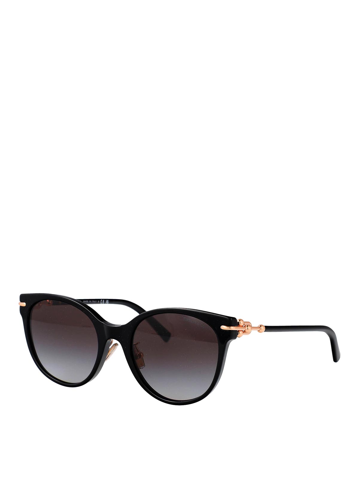 Tiffany & Co Black Acetate Sunglasses In Black