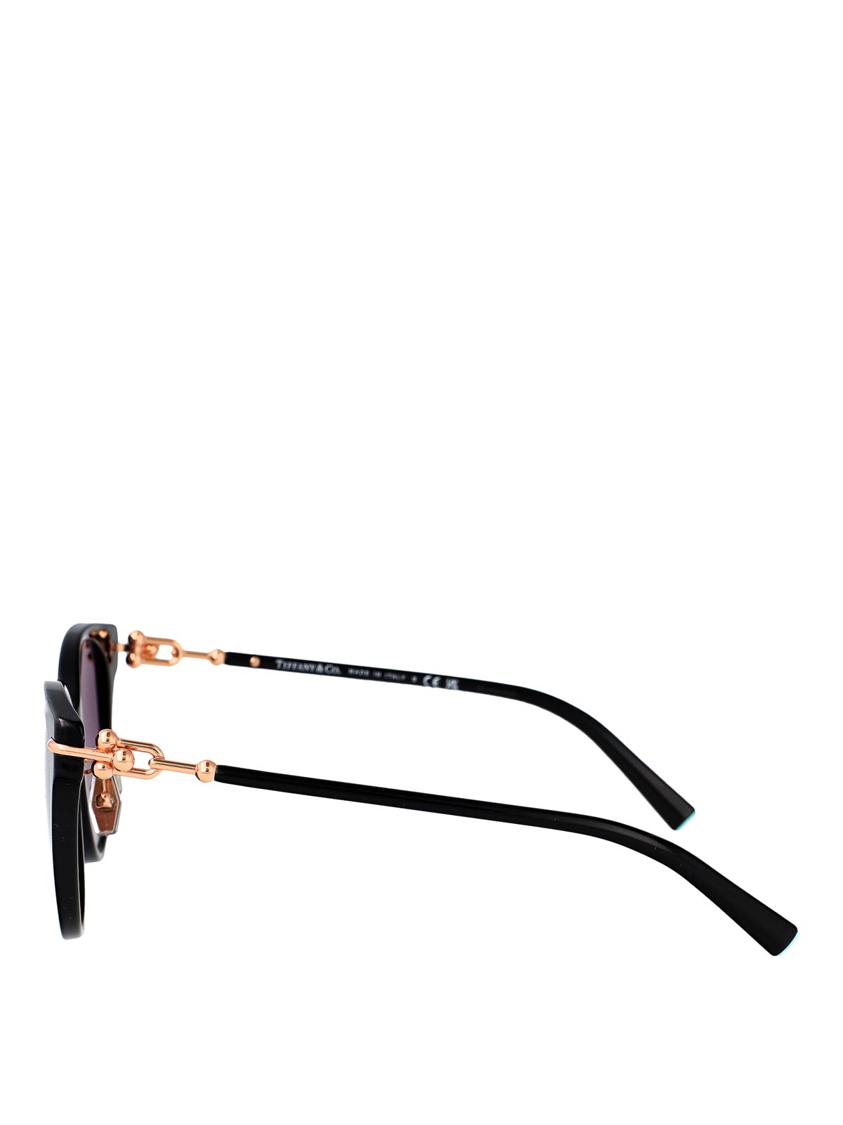 Tiffany & Co Black Acetate Sunglasses In Black