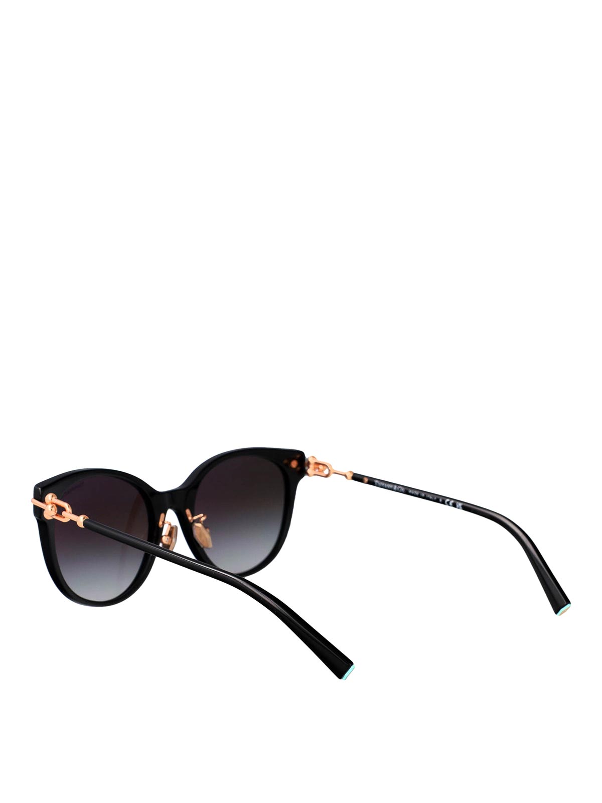 Tiffany & Co Black Acetate Sunglasses In Black
