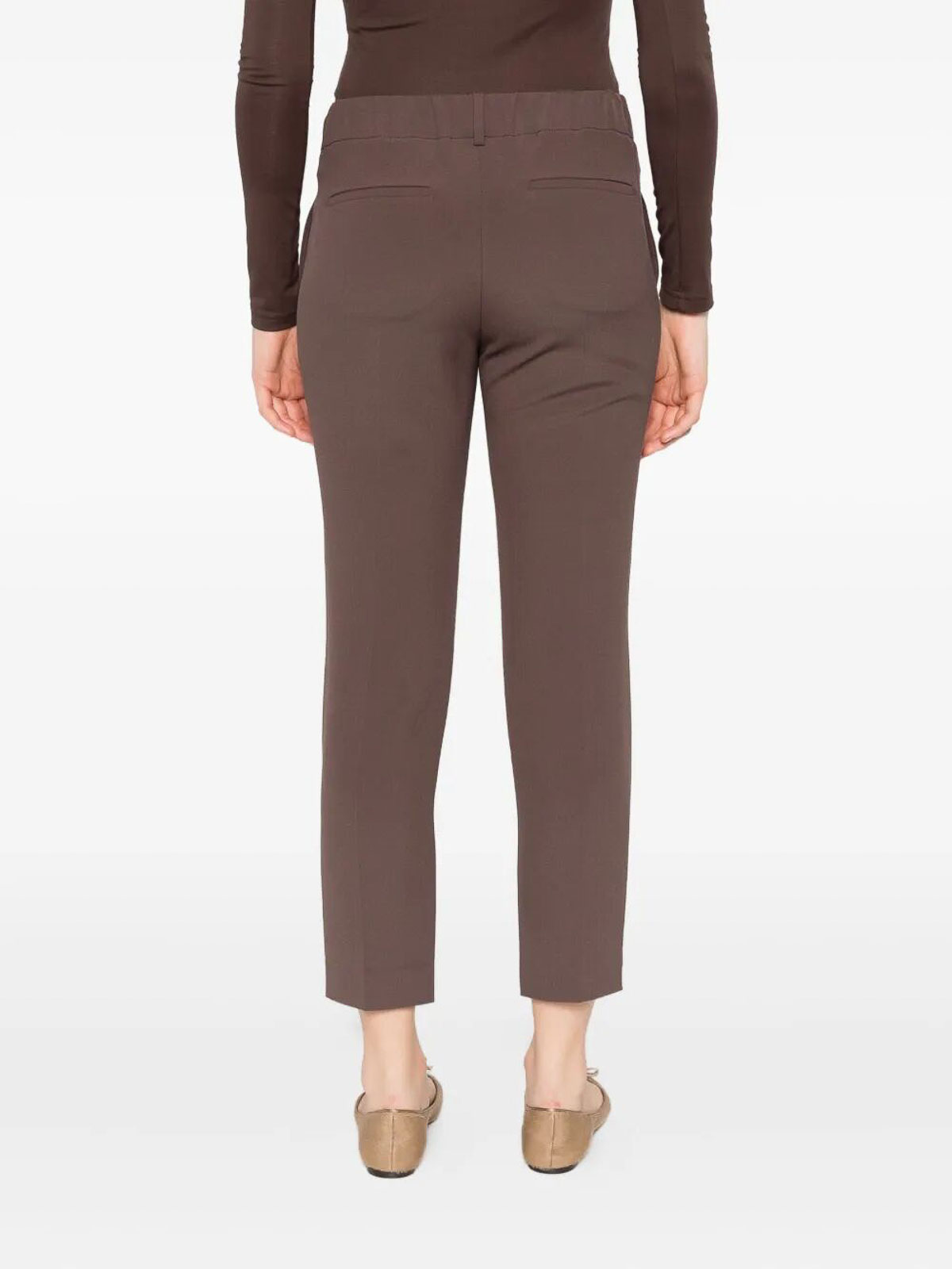 Brunello Cucinelli Tailored Jogger Pants In Brown