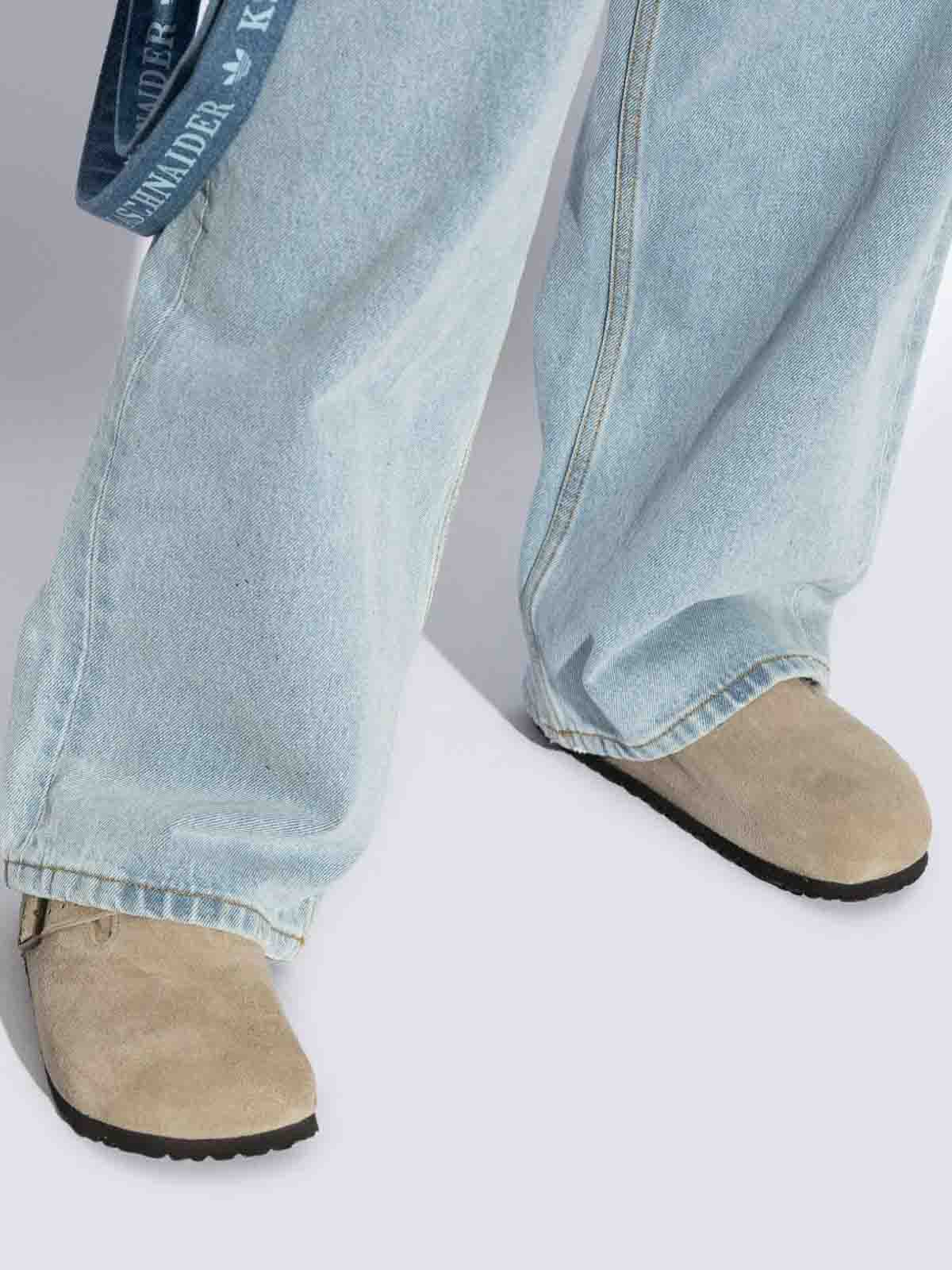 Birkenstock Closed-toe Suede Sandals With Adjustable Buckle In Multi