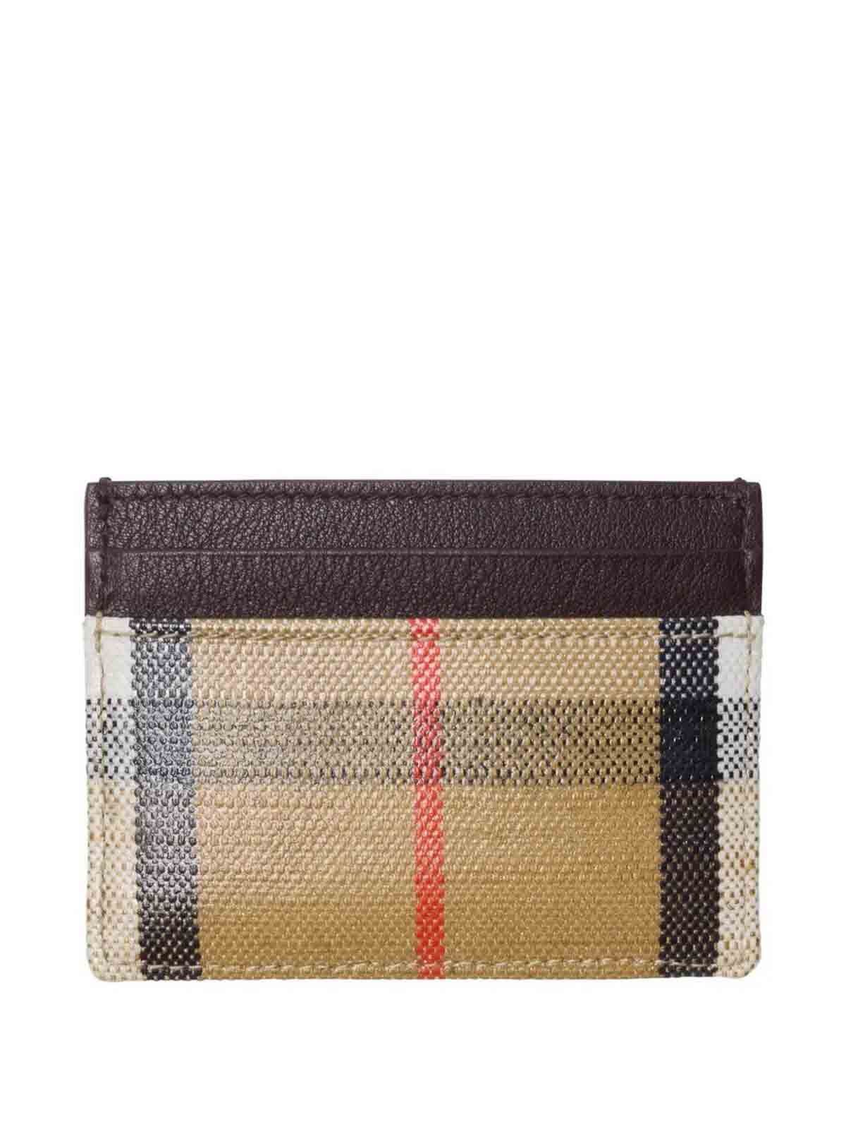 Burberry Highlands Cardcase In Black