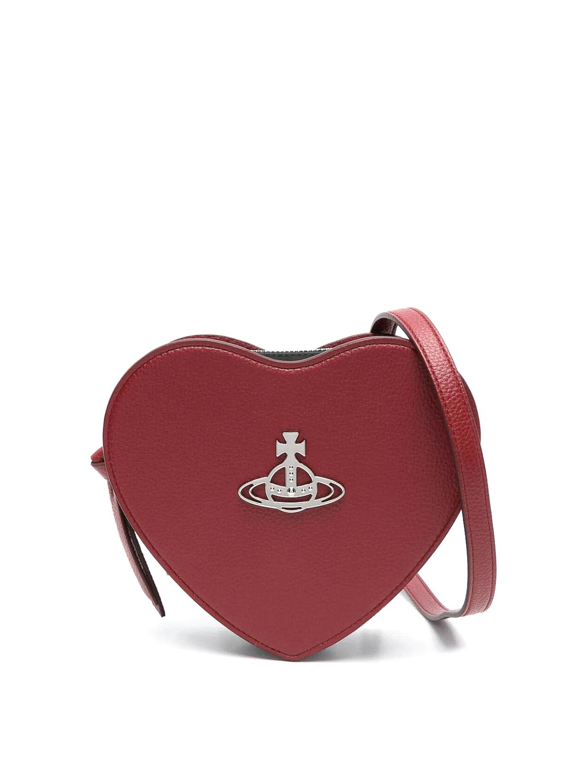 Vivienne Westwood Louise Heart Crossbody Bag In Red