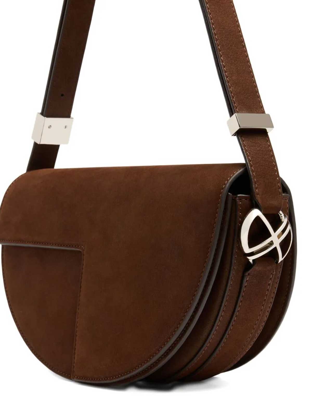 Patou Le  Bag In Nubuck In Brown