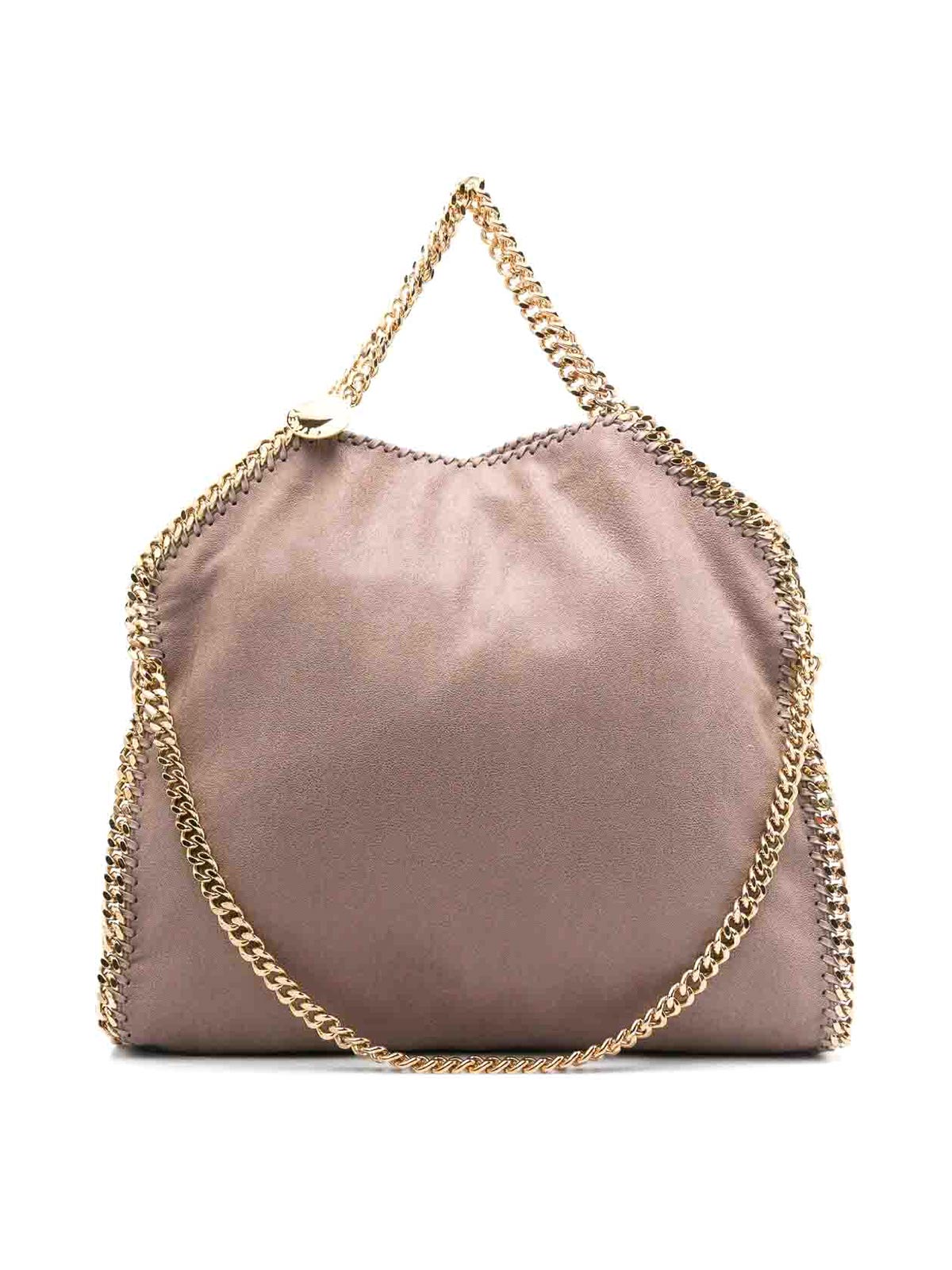 Stella Mccartney Falabella Fold-over Tote Bag In Black