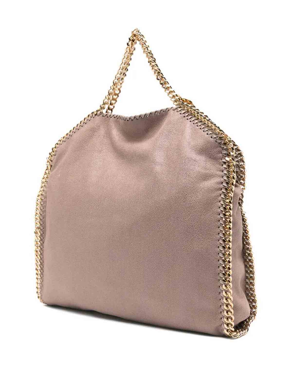 Stella Mccartney Falabella Fold-over Tote Bag In Black