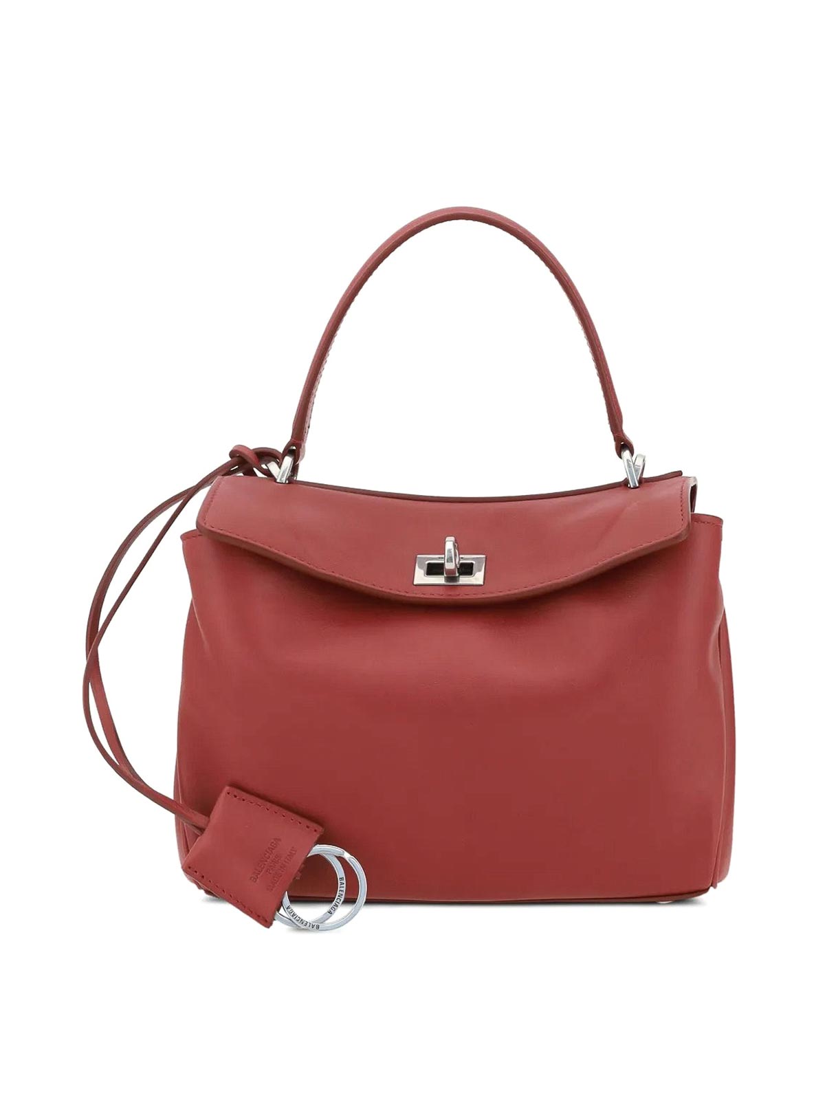 Balenciaga Rodeo Mini Handbag In Red