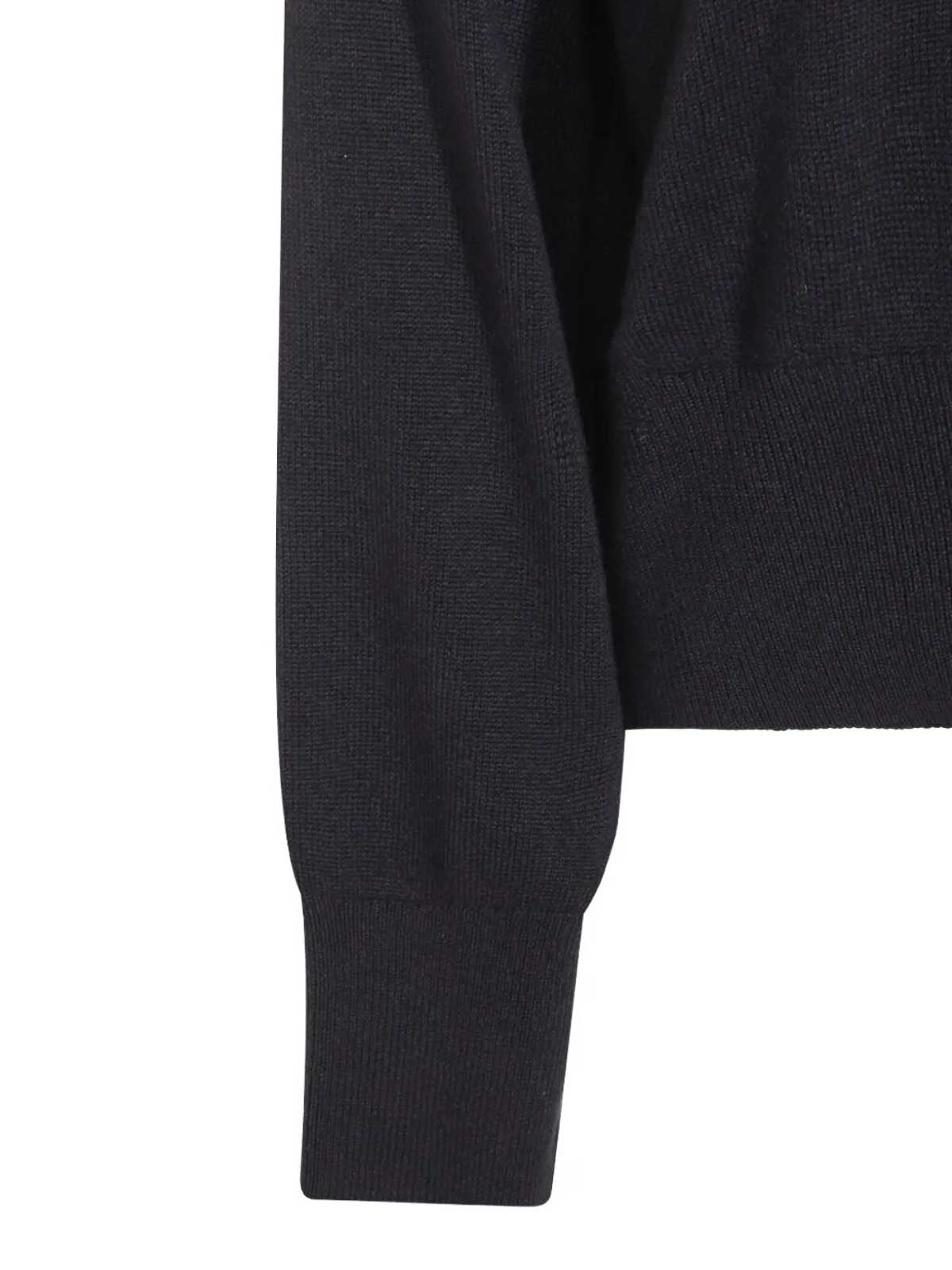 Brunello Cucinelli Ribbed Turtleneck Knitwear Long Sleeves In Blue