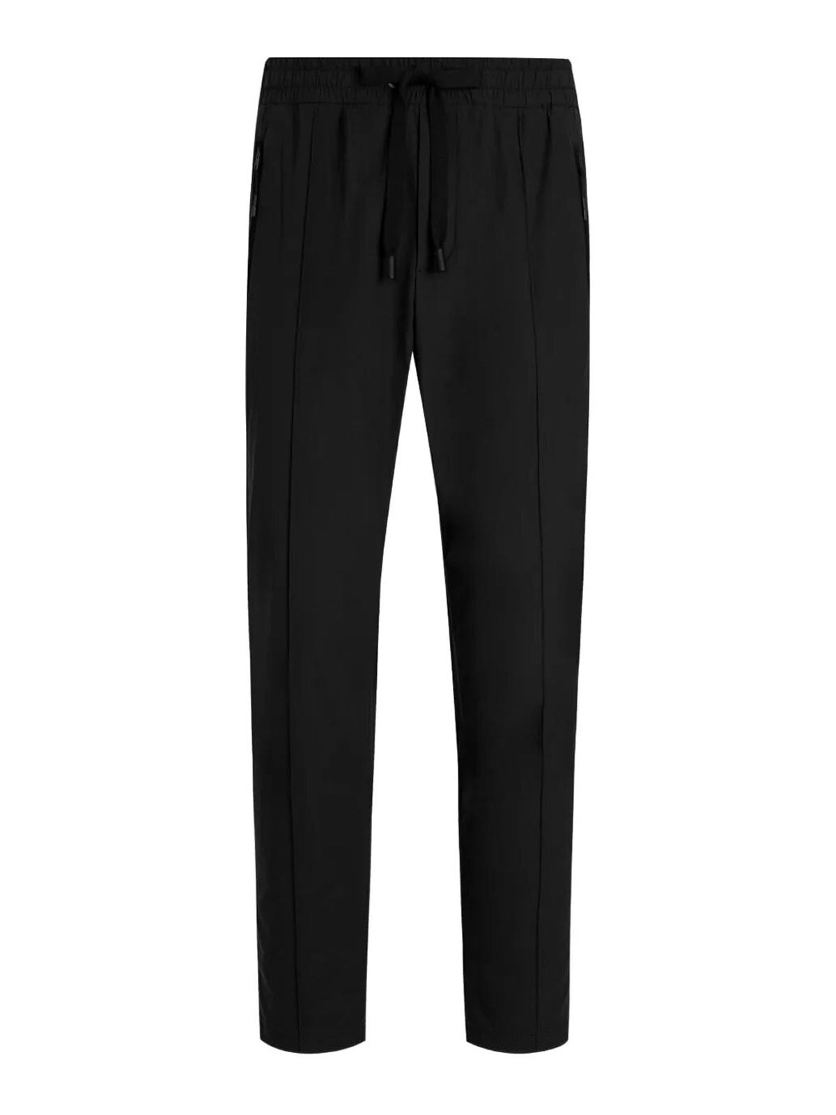 Dolce & Gabbana Pants In Black