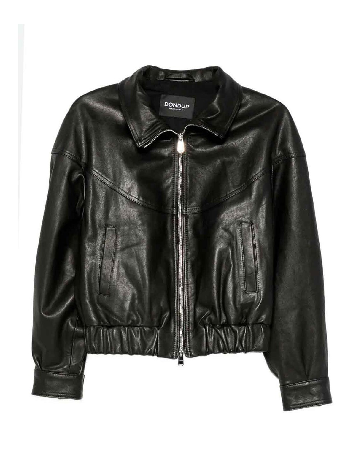 Dondup Bomber Jacket In Black
