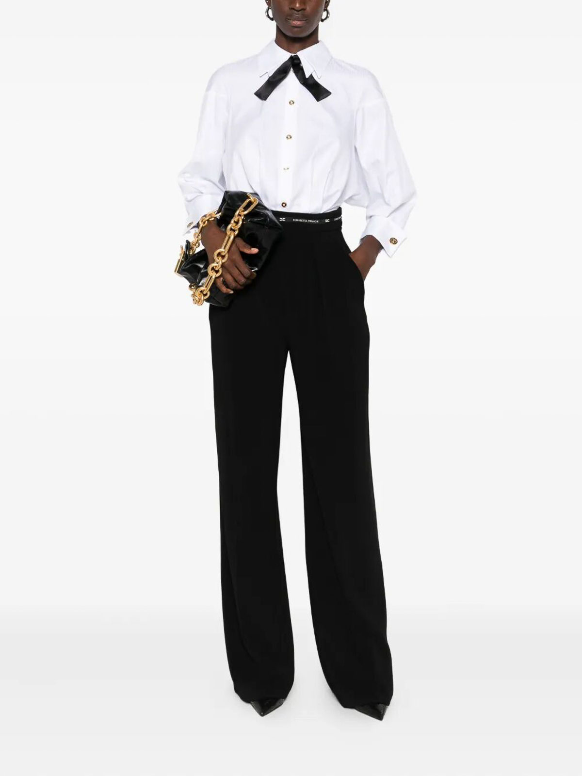Elisabetta Franchi Jumpsuit In White