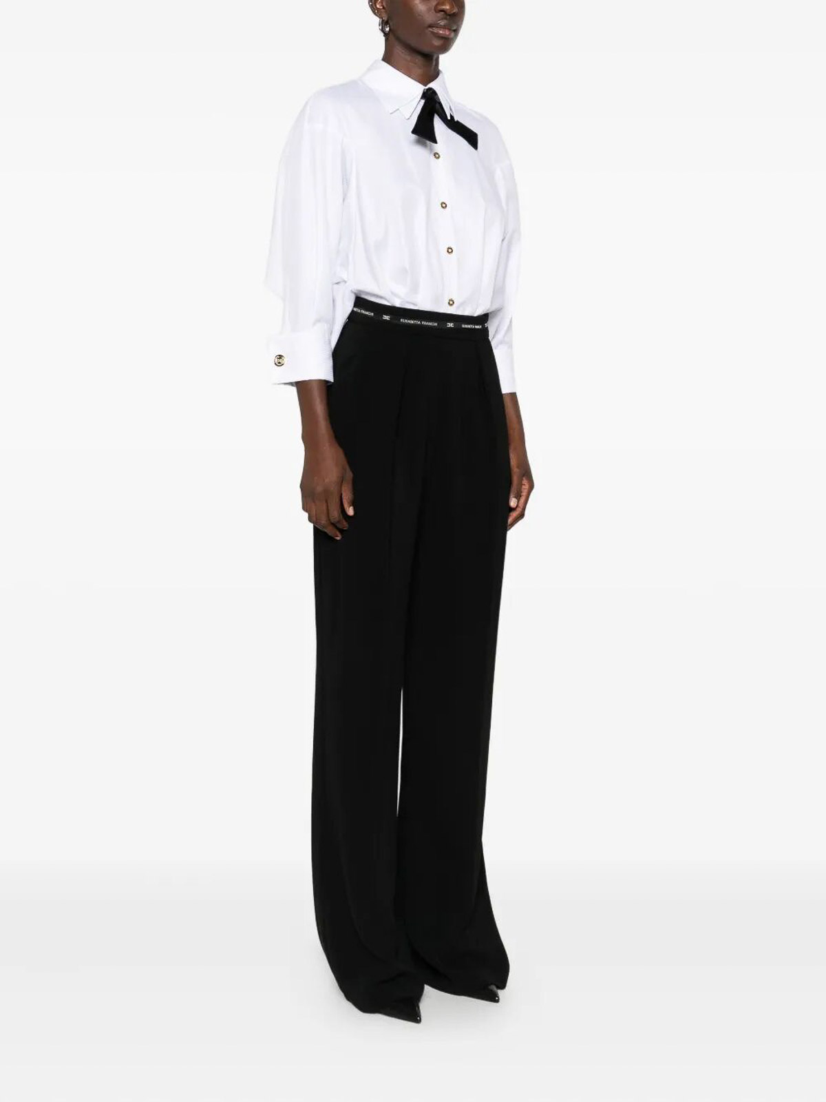 Elisabetta Franchi Jumpsuit In White