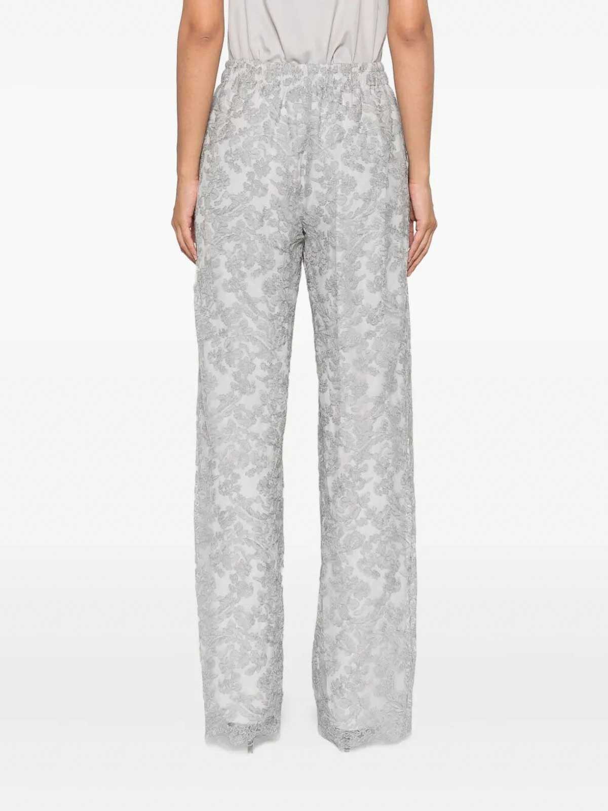 Ermanno Scervino Pants In Gray