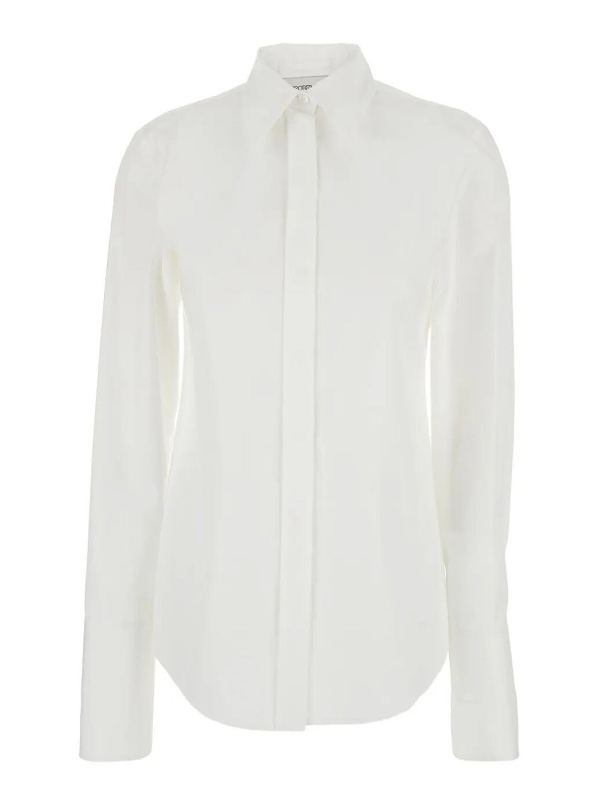 Sportmax Slim Fit Shirt In White