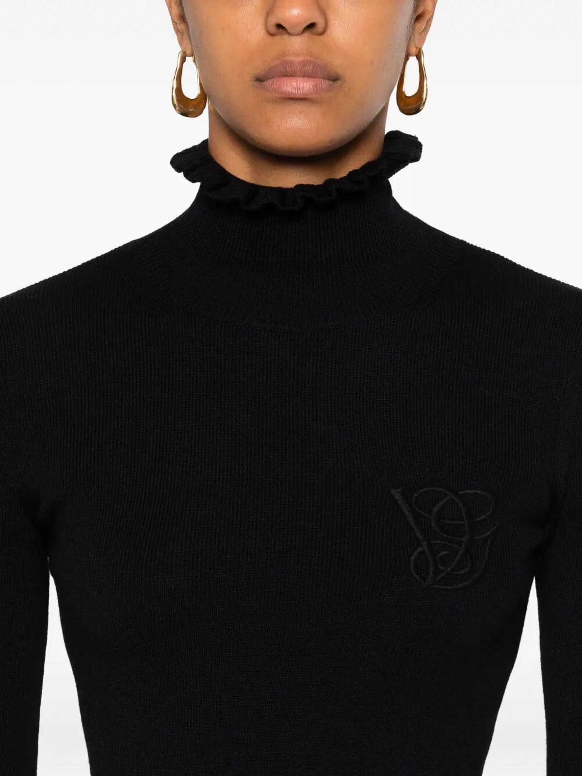 Valentino Sweater In Black