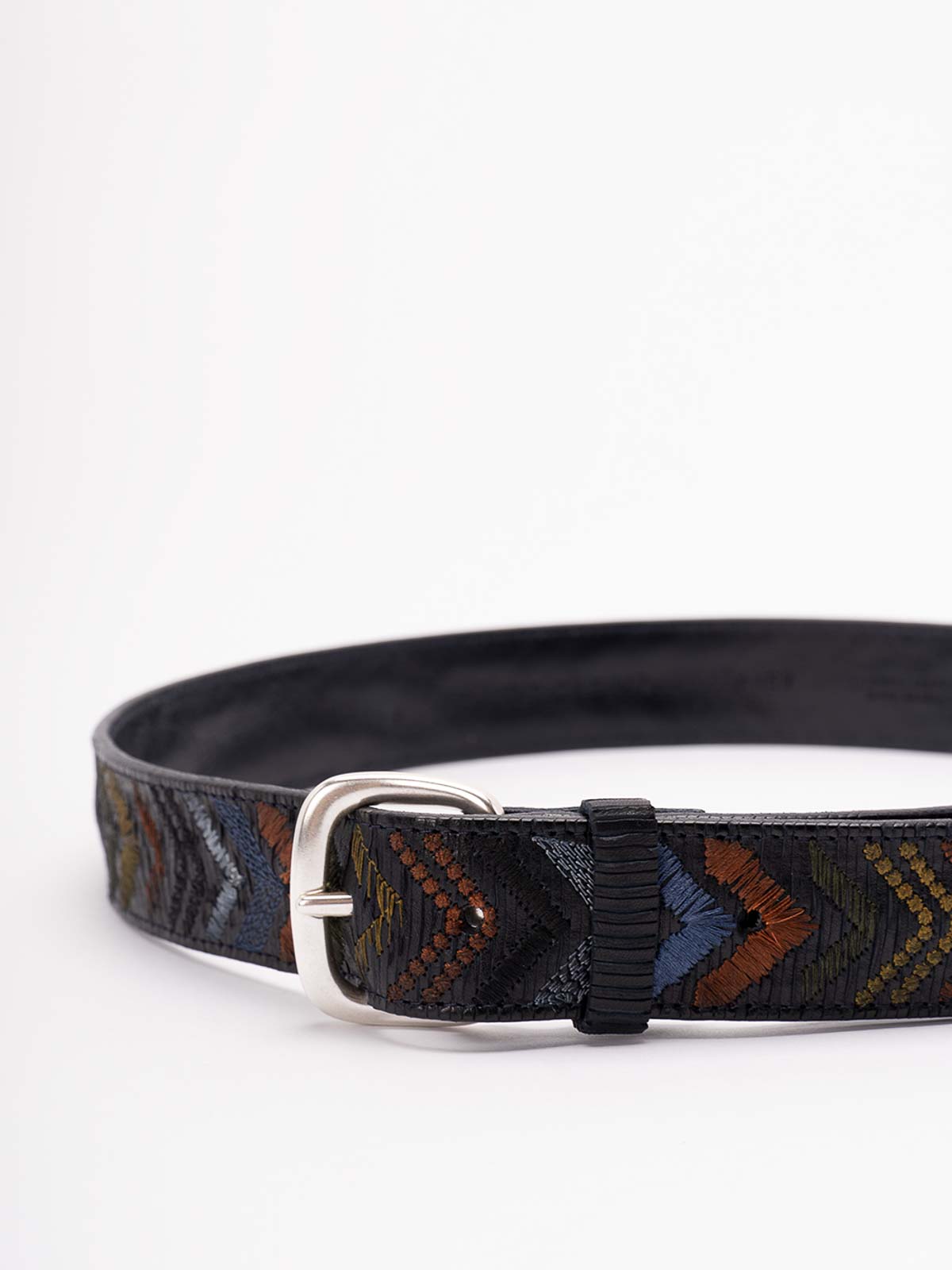 Orciani `blade Peak` Belt In Brown