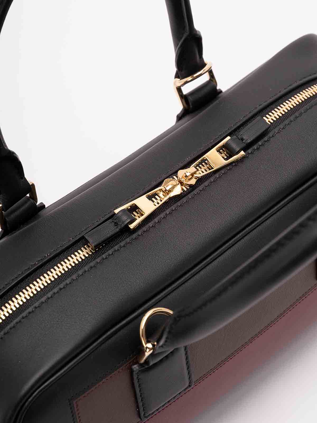 Loewe `amazona 23 Cropped Square` Bag In Black