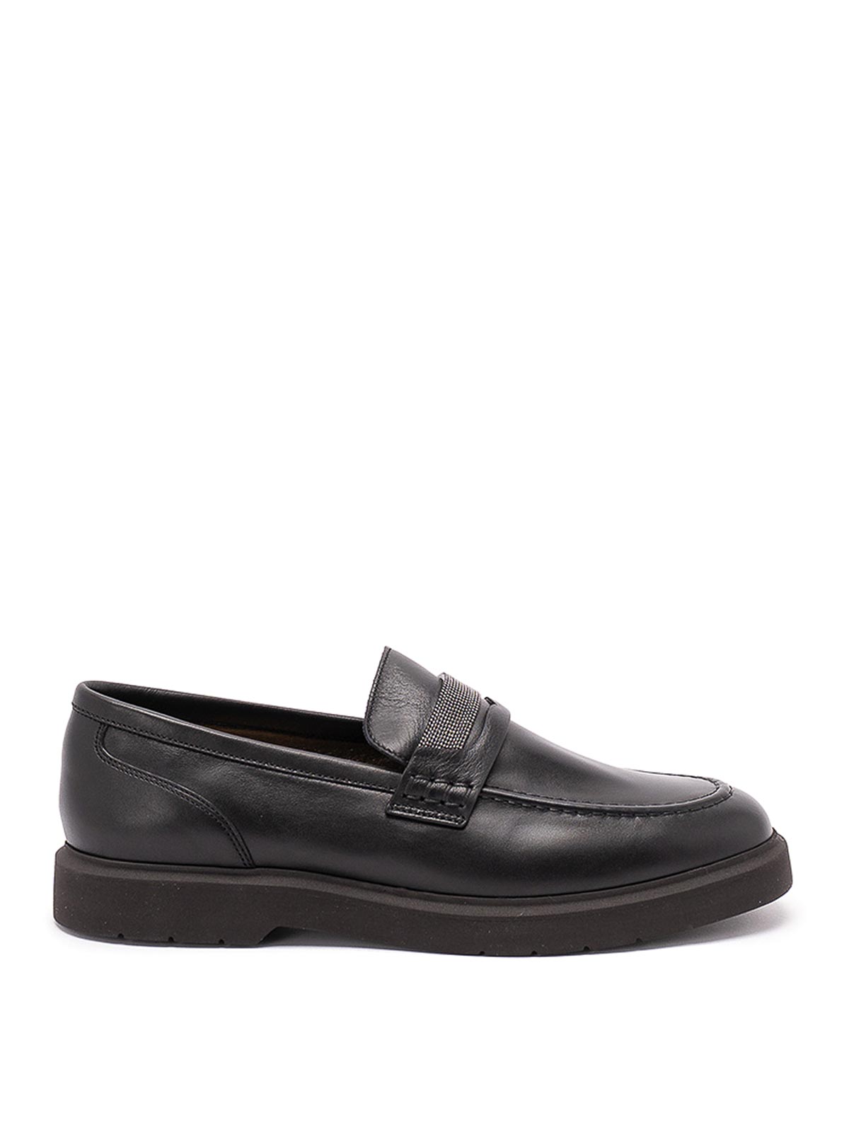 Brunello Cucinelli Loafers In Black